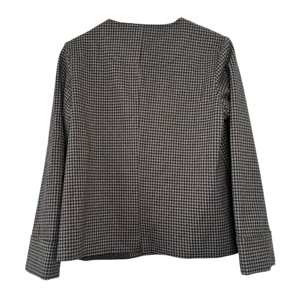 Max Studio London Houndstooth Button Front Jacket… - image 6